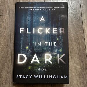 A Flicker in the Dark Hardcover Book